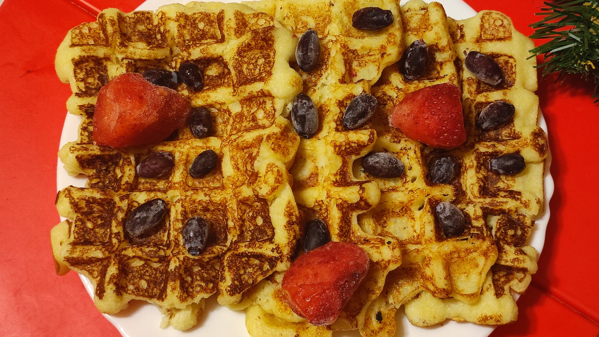 СуперКухня! Вафли. Бананово- творожные вафли. Идеальный завтрак для всей семьи. смотреть онлайн