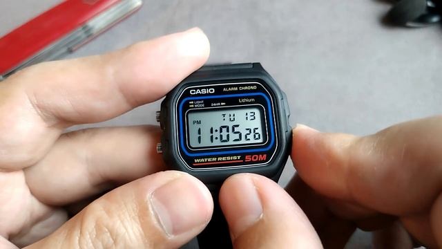 Casio W59 Tips ( LCD, Casio Check, Alarm Sound Check ) смотреть онлайн