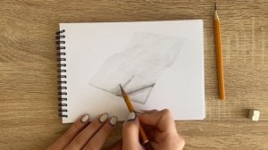 Как нарисовать одеяло карандашом | Рисунок для начинающих поэтапно