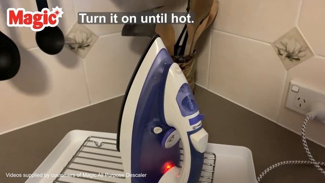 Magic All Purpose Descaler - descaling an Iron смотреть онлайн