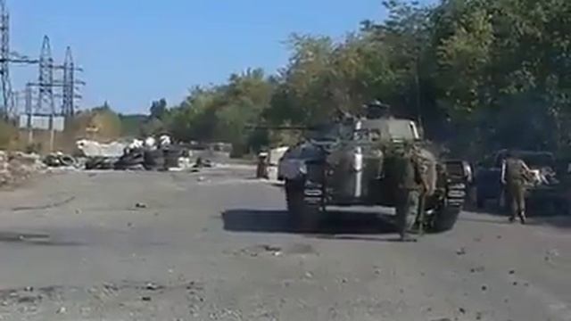 иловайск. БМП "136" смотреть онлайн