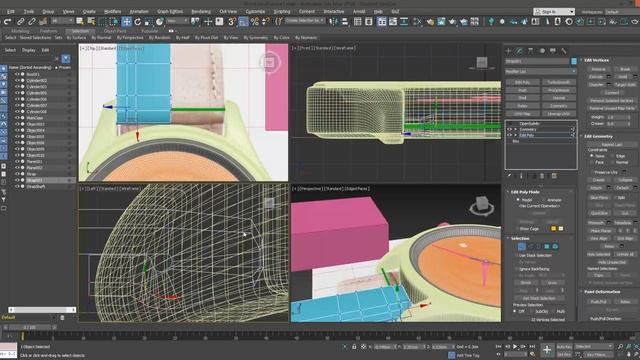 3D Modeling Timelapse: Prim Watch | 3Ds Max