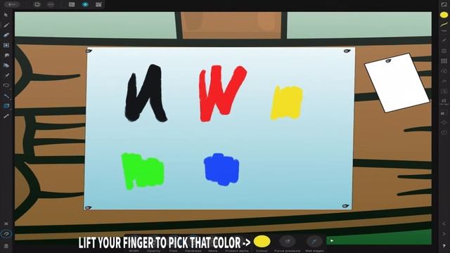AFFINITY DESIGNER v1.9 - IPAD - COLOR PICKER WITH GESTURE - TEEK FOX смотреть онлайн