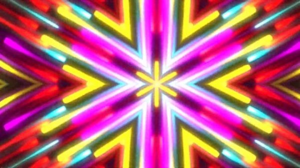 Escape to a world of neon dreams with our dynamic light rays background animation.