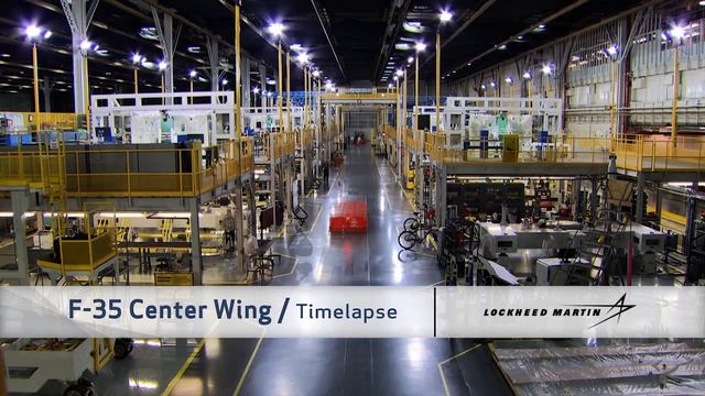 F-35 Center Wing Assembly смотреть онлайн