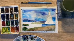 Как нарисовать Читу карандашом и акварелью начинающим | Рисунок для детей