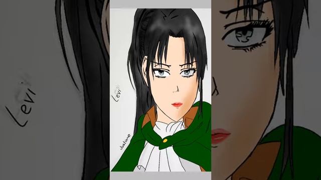 Levi female version [ibis paint_speed paint] смотреть онлайн