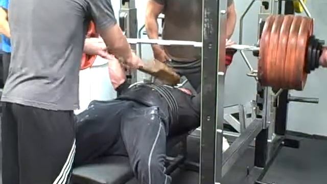 Chuck McConnell 242 (Sp) Bench Press 530 @ The Hidden Gym 6/9/19 смотреть онлайн