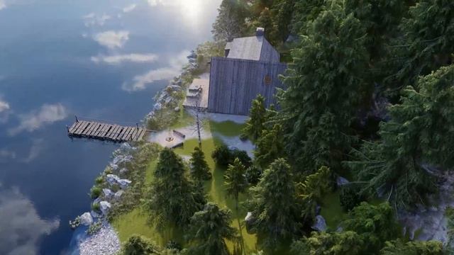 HOUSE ANIMATION IN THE FOREST LUMION VOISE 10 3 2 SMALL SCENE смотреть онлайн