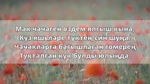 Мәк чәчәге