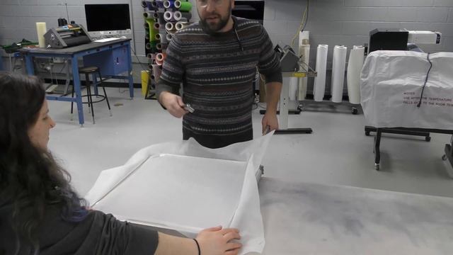 Screenprinting: Tensioning a Newman Roller Frame смотреть онлайн