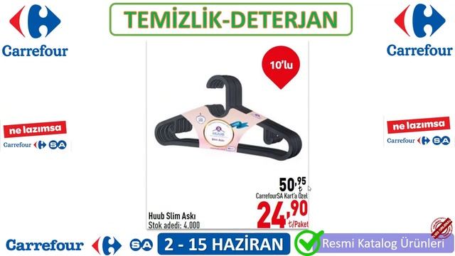 CARREFOURSA İNDİRİMLERİ TEMİZLİK DETERJAN KATALOĞU | CARREFOUR BU HAFTA NELER VAR SON GÜN 15 HAZİRA смотреть онлайн