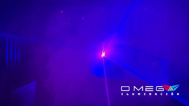 Potente Láser 2w  Omega iluminación