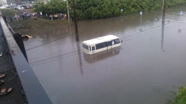 Потоп на Малахова. Барнаул 03.08.13 смотреть онлайн