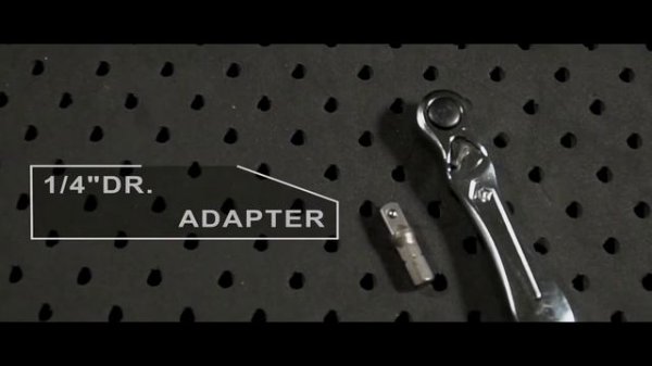 King Tony 1/4 racsni bit adapterrel 276B-0225