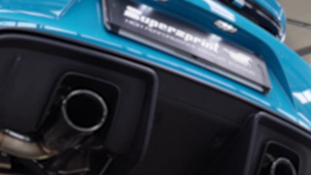 Supersprint exhaust for PORSCHE 718 BOXSTER Spyder 4.0L (420 Hp - models with GPF) 2019 (with valve смотреть онлайн