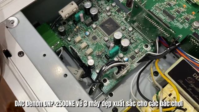 DAC Denon DNP-2500NE về 3 máy đẹp xuất sắc cho các bác chơi смотреть онлайн