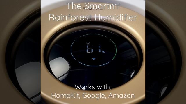 The Smartmi Rainforest Humidifier, with Apple HomeKit. full video review in description. смотреть онлайн