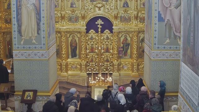 3-й, 6-й часы. Божественная Литургия. Панихида. Свято-Троицкий Александра Свирского монастырь. смотреть онлайн