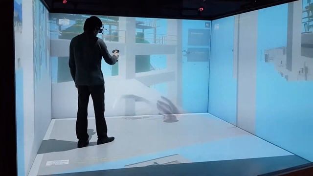 Navigation in VR in Autodesk NavisWorks application thanks to TechViz смотреть онлайн