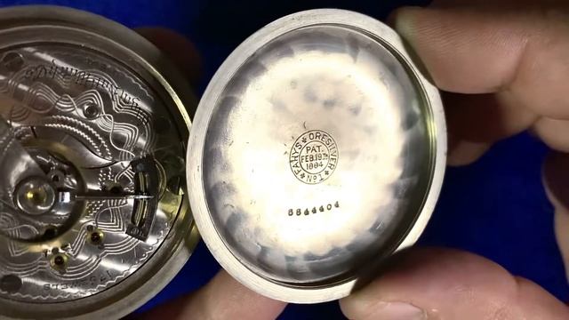 Elgin Pocket Watch Movement / Antique / 1911 / 18 Size 17 Jewels смотреть онлайн