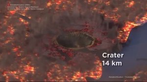 Симуляция падения различных астероидов на Землю