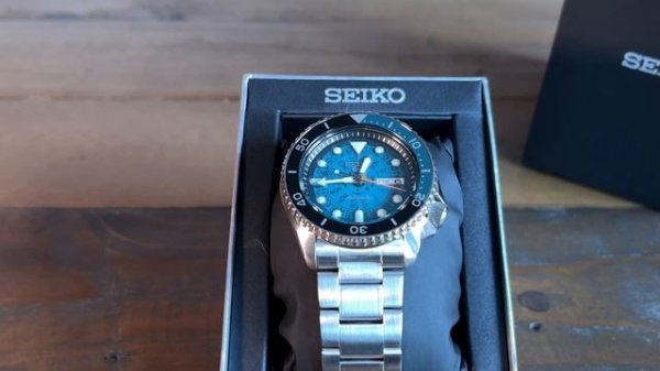 Seiko 5 Sports "Skeleton Dial" SRPJ45K1