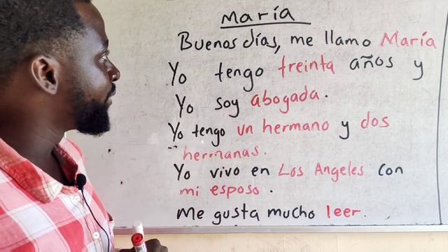 Learn Spanish: The first lesson (simple presentations) смотреть онлайн