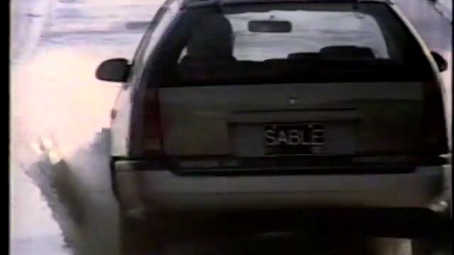 Mercury Sable ad 1986 смотреть онлайн