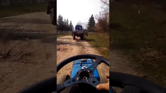 Міні Трактор ЗУБР 12 конячок