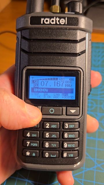 Как точно настроить частоту SSB Radtel RT860 смотреть онлайн