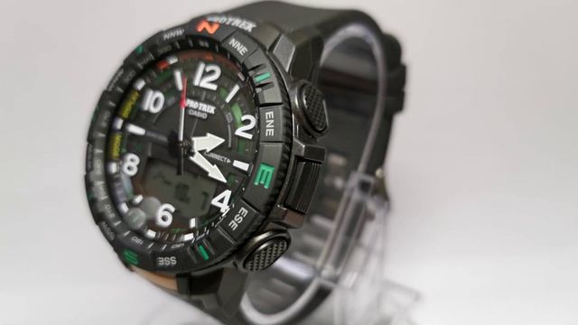 Casio Pro Trek PRT-B50-1 Module 5601 Bluetooth Quad sensor watch 2019 смотреть онлайн