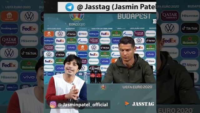 Ronaldo के सिर्फ़ दो शब्द ने 30000 करोड़ का झटका दिया था 😲 #shorts / Jasmin Patel / Jasstag смотреть онлайн