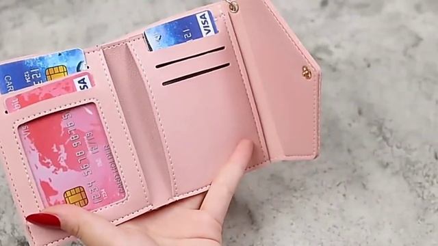 Компактный кожаный кошелёк 👛. Ссылка под видео 👇 смотреть онлайн