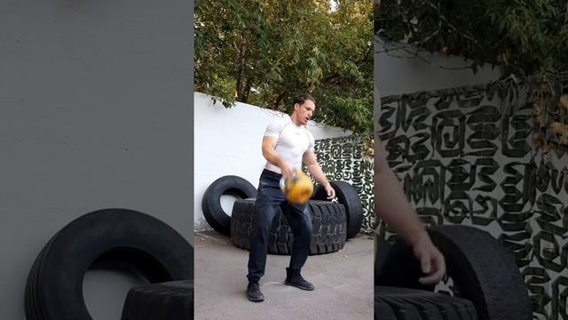 16 Kg Kettlebell 10 Minute Snatch Test - 231 Reps (112+119)
