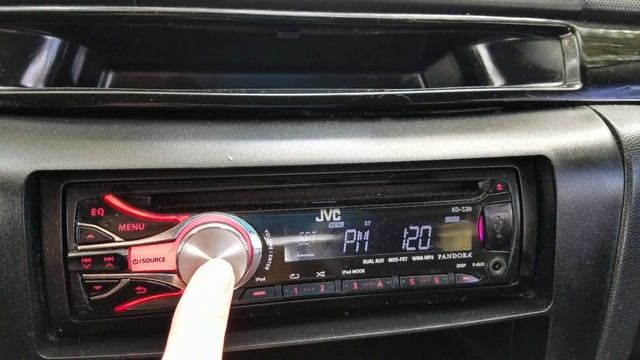 How to set the clock JVC KD-S39 Radio смотреть онлайн