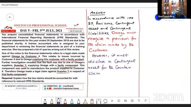 IFRS PILLS DAY 5 (IAS 37) - Season 7 (ICAG/CIMA/ACCA/CFA смотреть онлайн