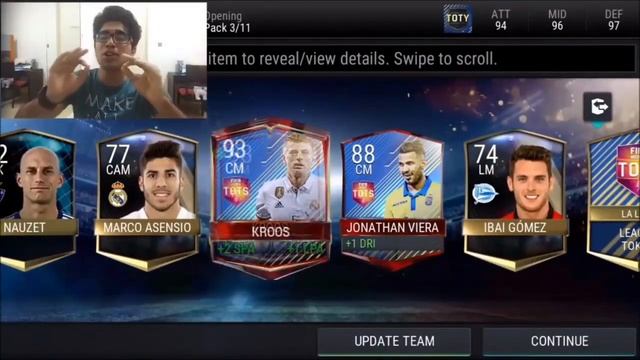 ЛУЧШИЕ ПАКИ | ТОП 5 ТОТС ПАКОВ FIFA MOBILE смотреть онлайн