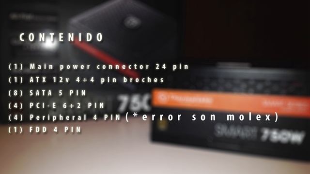 Unboxing Fuente de poder Thermaltake Smart 750w | 80 plus bronze смотреть онлайн