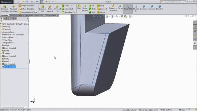 SolidWorks Tutorial Tractor 30.Front Grill смотреть онлайн