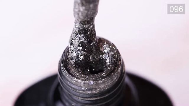 Гель-лак ROKS №096 (темно-серый, с блестками), 8 мл смотреть онлайн