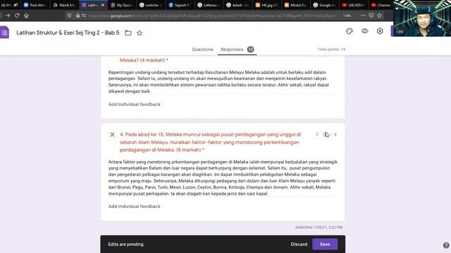 Sejarah Ting 2 - Bab 6 Kesultanan Johor Riau Bhgn 1 смотреть онлайн