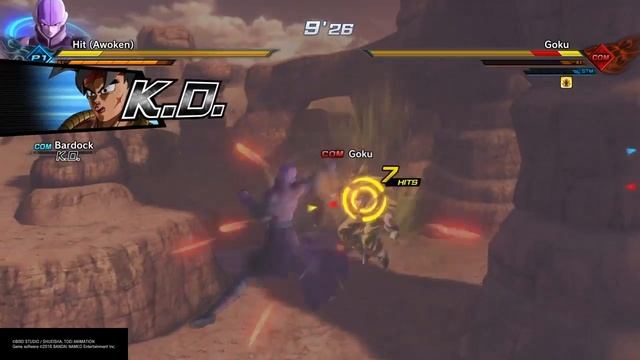 Wrath of the Gods: Hit & Mira w/ Bardock vs. SSJB Goku & Vegeta | DBXV 2 смотреть онлайн