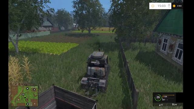 Молотили поле! Літо в селі #11(Farming Simulator 15) смотреть онлайн