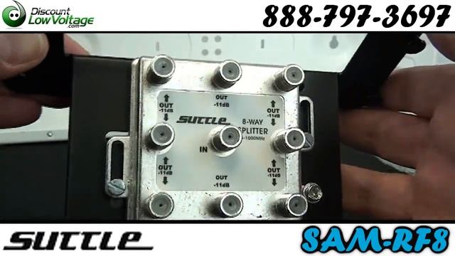 1x8 Video Splitter Module 1GHz | SE-SAM-RF8 | 1 In 8 Out смотреть онлайн