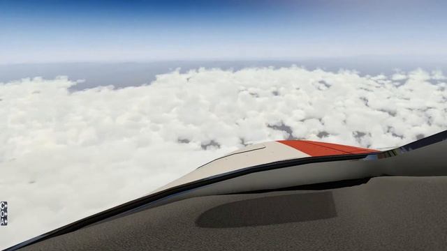 X PLANE 11 | Salzburg (LOWS) to Genoa (LIMJ) | Phenom 100 | Time-lapse смотреть онлайн