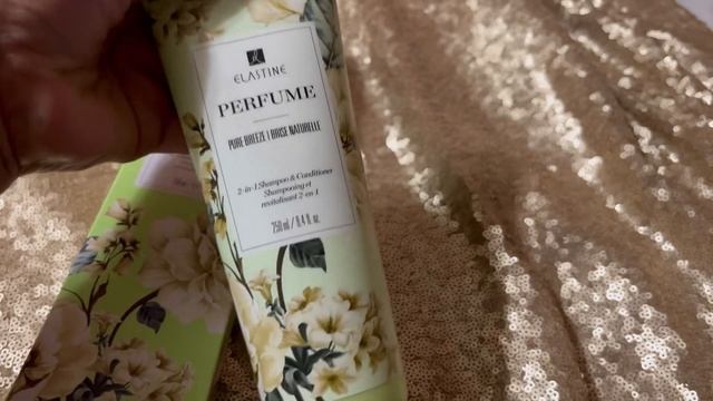 Unboxing de Elastine Perfume Shampoo y acondicionador Avon смотреть онлайн