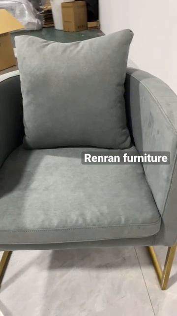 Renran furniture modern hotel chair waiting chairs round lounge chair leisure chair смотреть онлайн