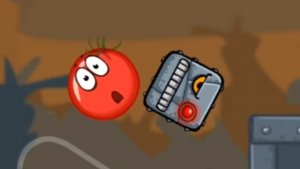 Играем в  Red ball 4. красный шар 4