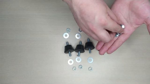 UNBOXING - Kit Antivibración 50Kg (x4) 40x20 Para Aire Acondicionado Vecamco